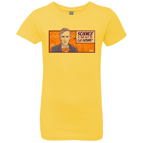 T-Shirts Vibrant Yellow / YXS NYE key future Girls Premium T-Shirt