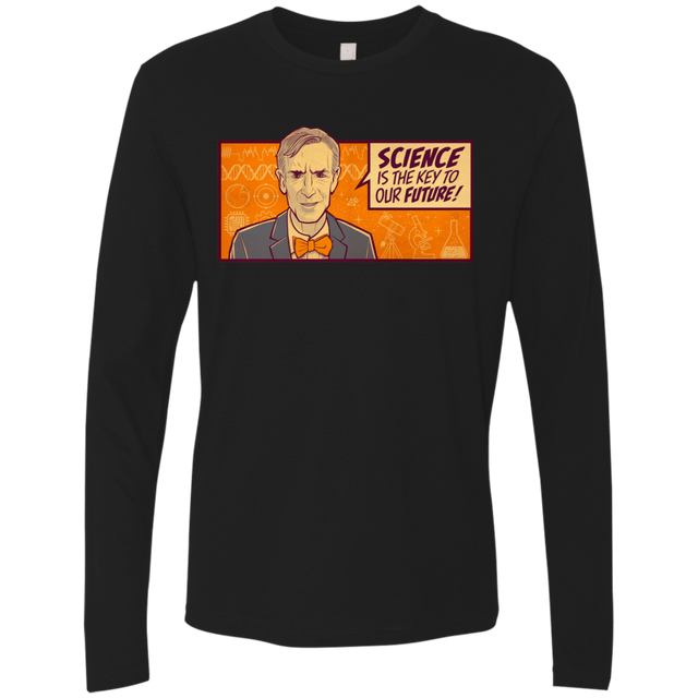 T-Shirts Black / S NYE key future Men's Premium Long Sleeve