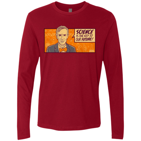 T-Shirts Cardinal / S NYE key future Men's Premium Long Sleeve