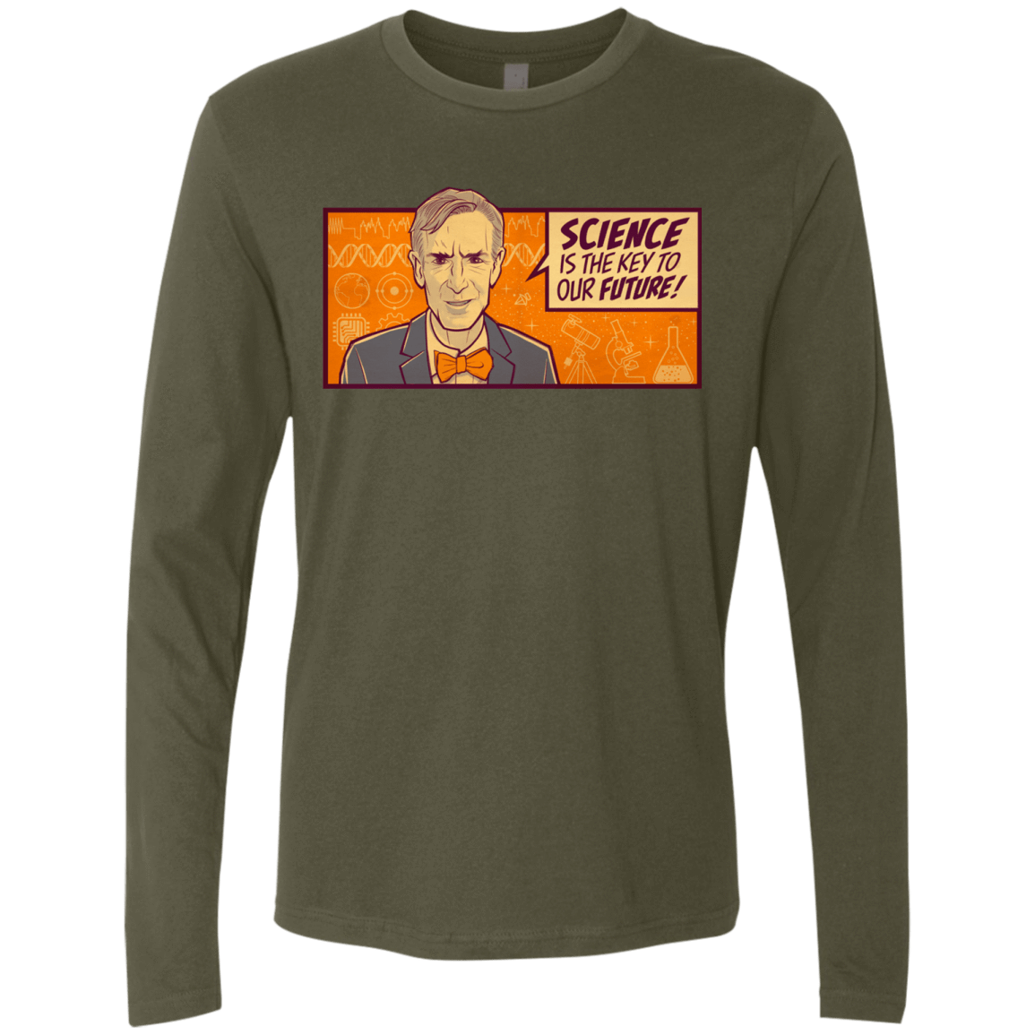 T-Shirts Military Green / S NYE key future Men's Premium Long Sleeve