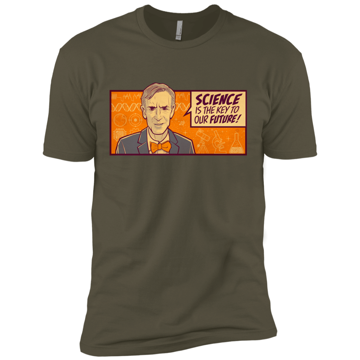 T-Shirts Military Green / X-Small NYE key future Men's Premium T-Shirt