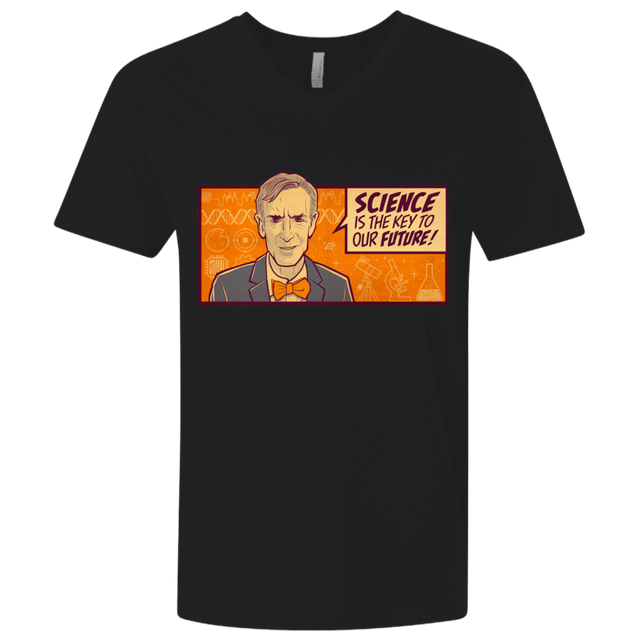 T-Shirts Black / X-Small NYE key future Men's Premium V-Neck