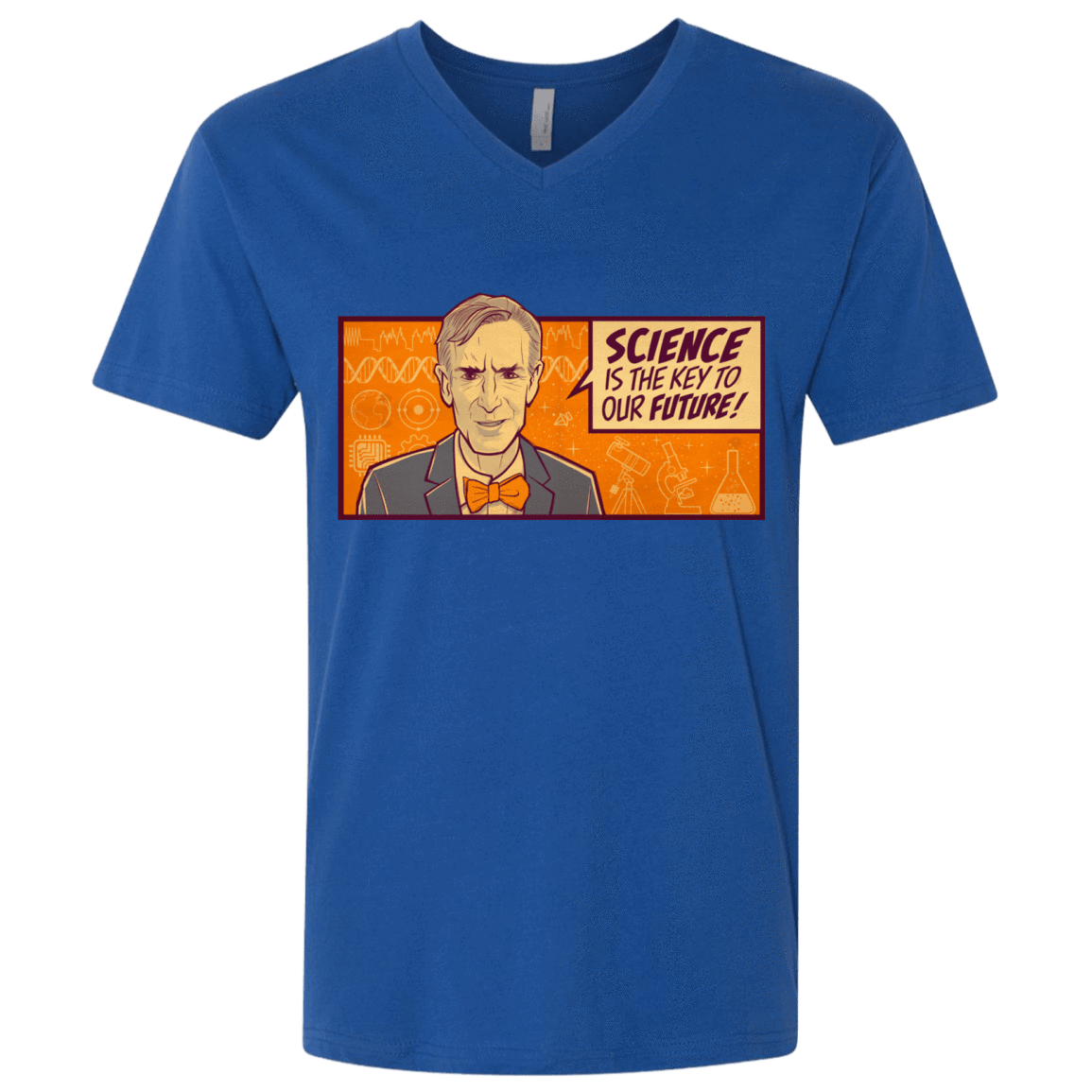 T-Shirts Royal / X-Small NYE key future Men's Premium V-Neck