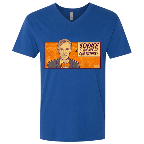 T-Shirts Royal / X-Small NYE key future Men's Premium V-Neck