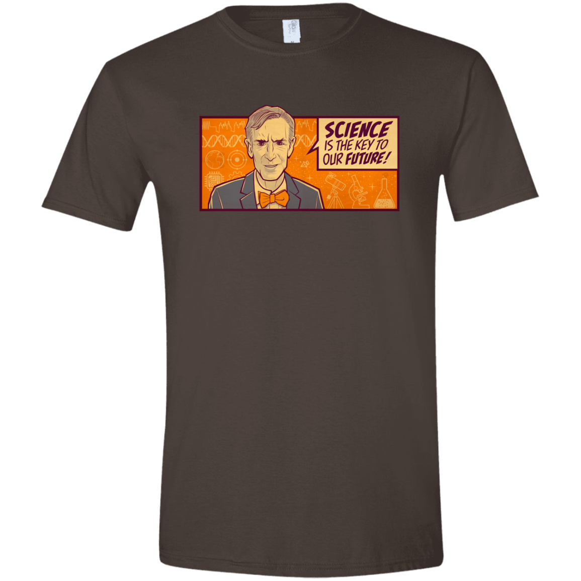 T-Shirts Dark Chocolate / S NYE key future Men's Semi-Fitted Softstyle