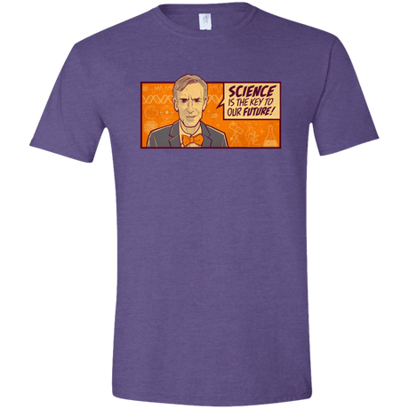 T-Shirts Heather Purple / S NYE key future Men's Semi-Fitted Softstyle