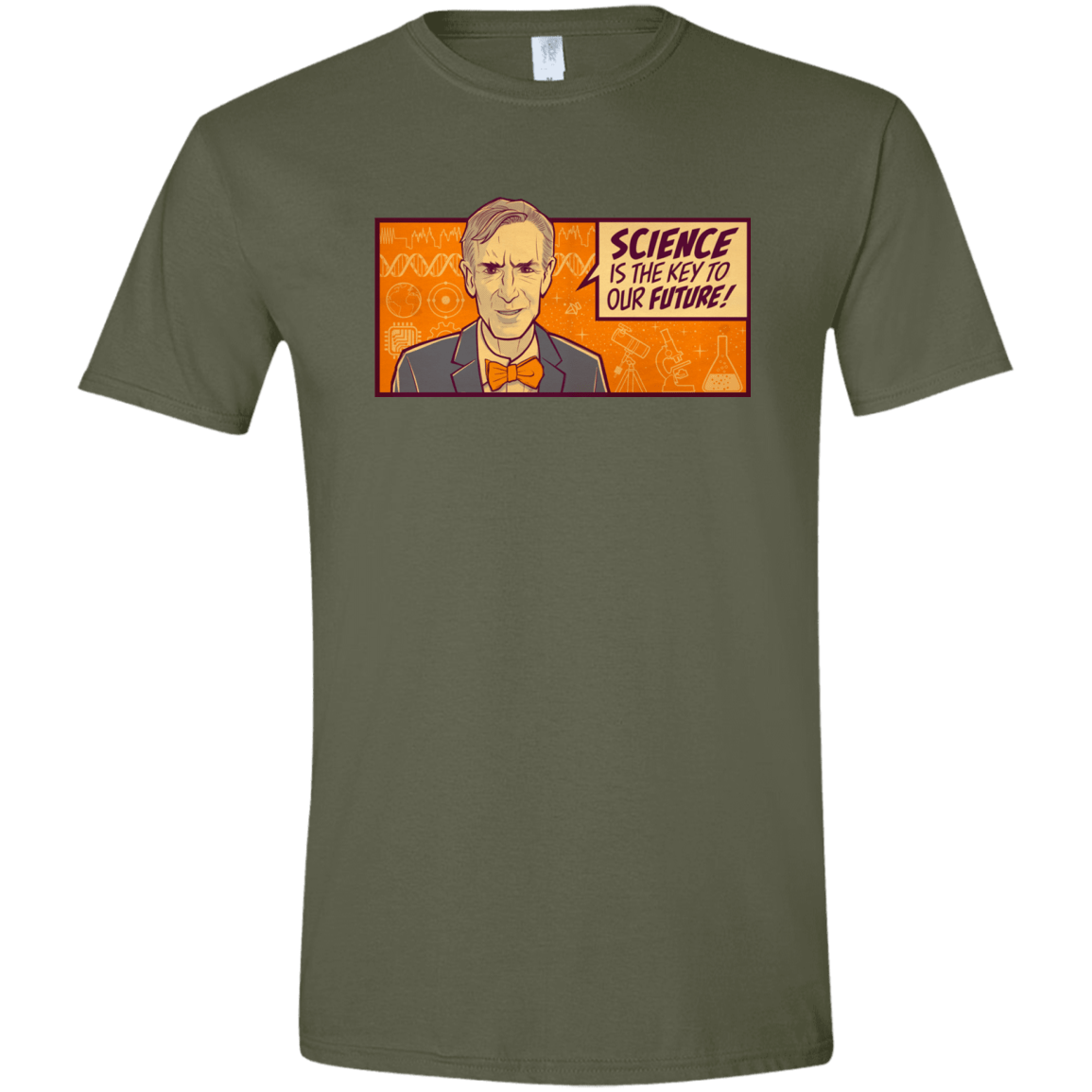 T-Shirts Military Green / S NYE key future Men's Semi-Fitted Softstyle