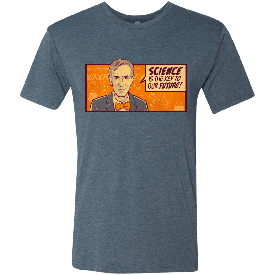 T-Shirts Indigo / S NYE key future Men's Triblend T-Shirt