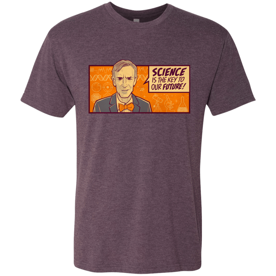 T-Shirts Vintage Purple / S NYE key future Men's Triblend T-Shirt