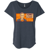 T-Shirts Vintage Navy / X-Small NYE key future Triblend Dolman Sleeve