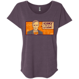 T-Shirts Vintage Purple / X-Small NYE key future Triblend Dolman Sleeve