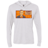 T-Shirts Heather White / X-Small NYE key future Triblend Long Sleeve Hoodie Tee