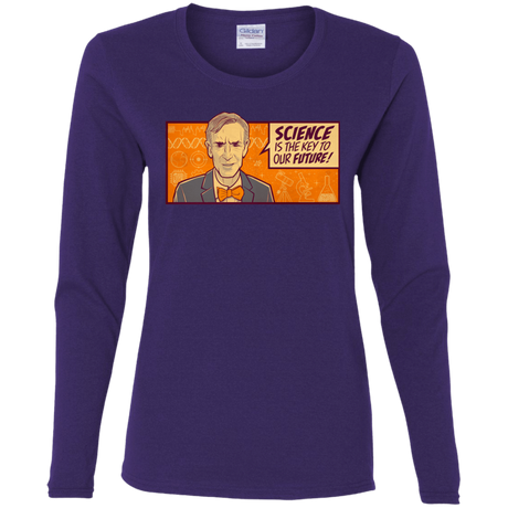 T-Shirts Purple / S NYE key future Women's Long Sleeve T-Shirt