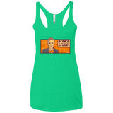 T-Shirts Envy / X-Small NYE key future Women's Triblend Racerback Tank