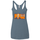 T-Shirts Indigo / X-Small NYE key future Women's Triblend Racerback Tank