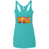 T-Shirts Tahiti Blue / X-Small NYE key future Women's Triblend Racerback Tank