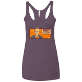 T-Shirts Vintage Purple / X-Small NYE key future Women's Triblend Racerback Tank