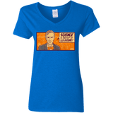 T-Shirts Royal / S NYE key future Women's V-Neck T-Shirt