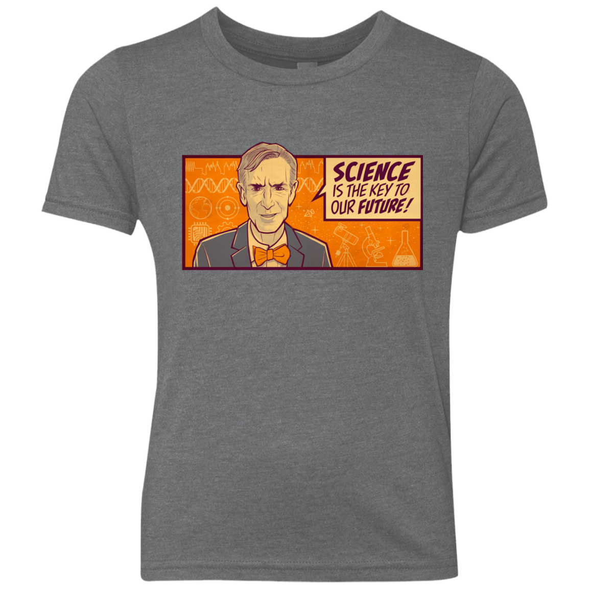 T-Shirts Premium Heather / YXS NYE key future Youth Triblend T-Shirt