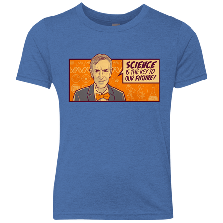 T-Shirts Vintage Royal / YXS NYE key future Youth Triblend T-Shirt