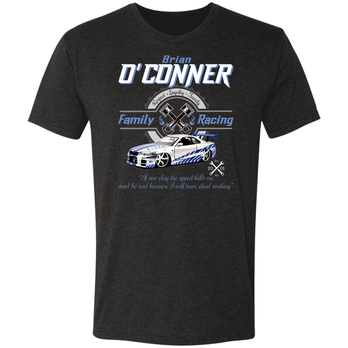 T-Shirts Vintage Black / S O'Conner Street Racing Men's Triblend T-Shirt