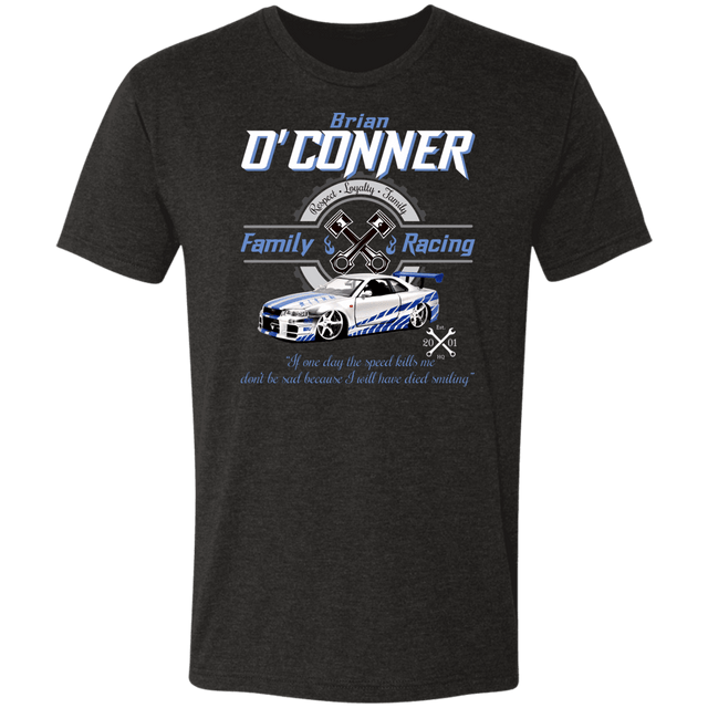 T-Shirts Vintage Black / S O'Conner Street Racing Men's Triblend T-Shirt