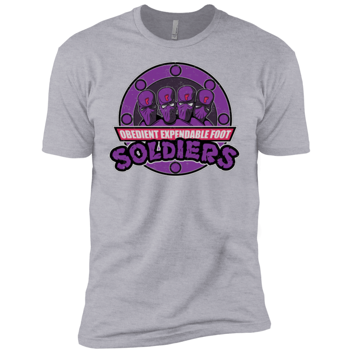 T-Shirts Heather Grey / YXS OBEDIENT EXPENDABLE FOOT SOLDIERS Boys Premium T-Shirt