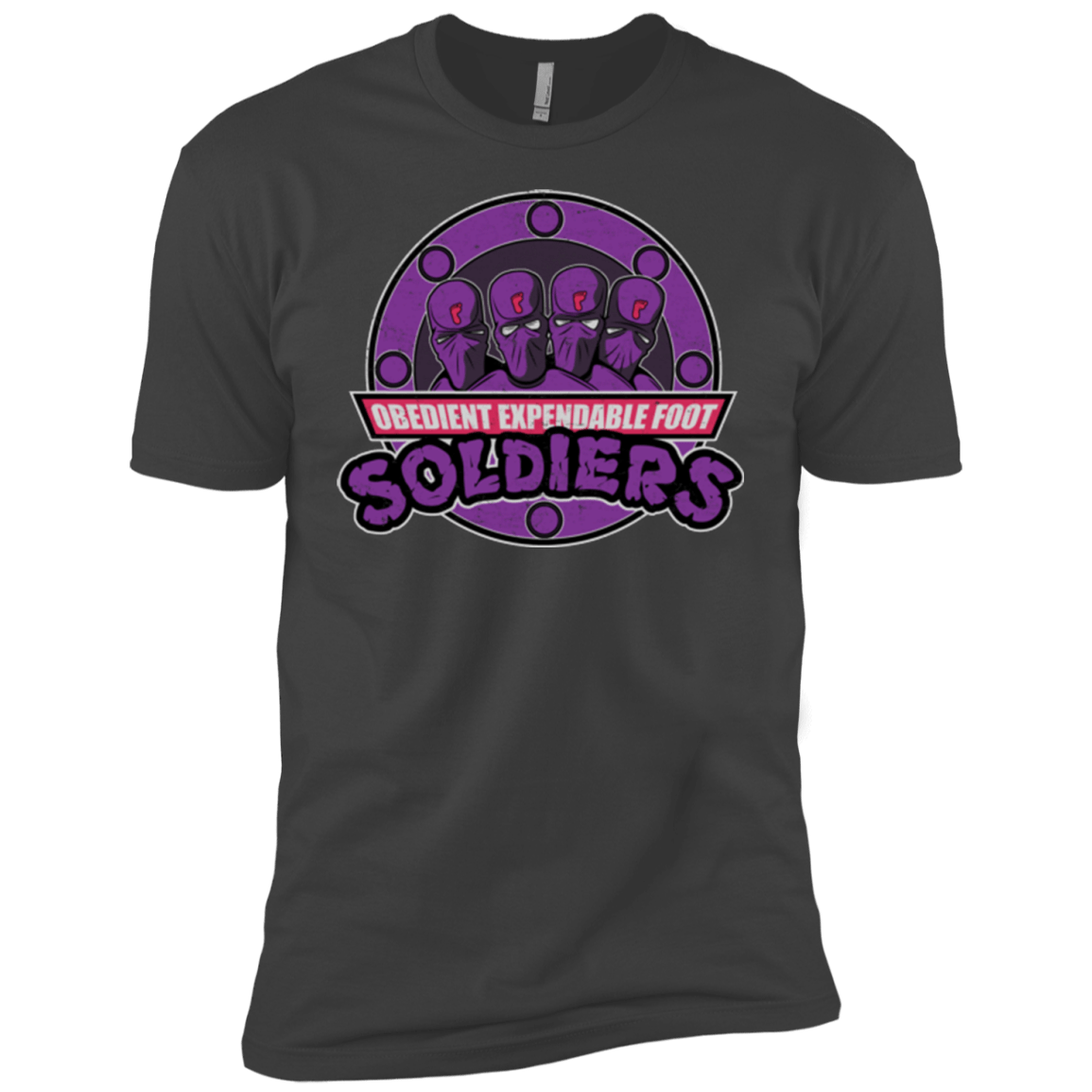 T-Shirts Heavy Metal / YXS OBEDIENT EXPENDABLE FOOT SOLDIERS Boys Premium T-Shirt