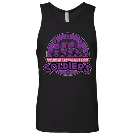 T-Shirts Black / Small OBEDIENT EXPENDABLE FOOT SOLDIERS Men's Premium Tank Top