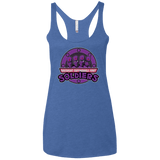 T-Shirts Vintage Royal / X-Small OBEDIENT EXPENDABLE FOOT SOLDIERS Women's Triblend Racerback Tank