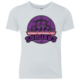 T-Shirts Heather White / YXS OBEDIENT EXPENDABLE FOOT SOLDIERS Youth Triblend T-Shirt