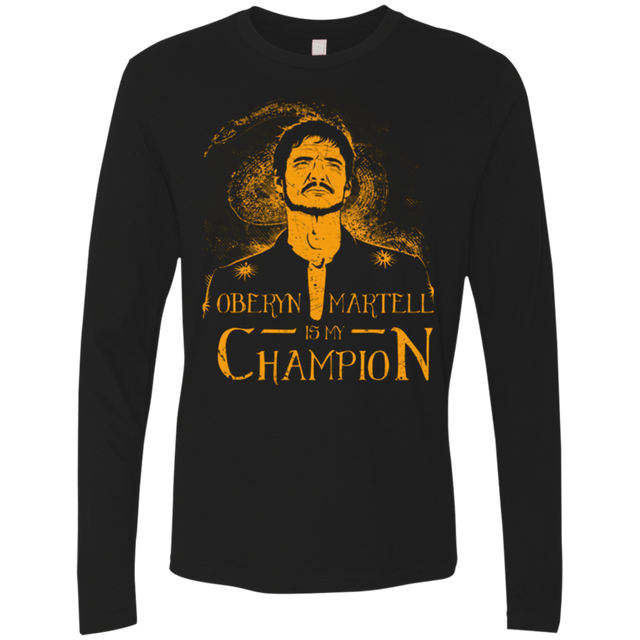 T-Shirts Black / Small Oberyn is my Champion Men's Premium Long Sleeve