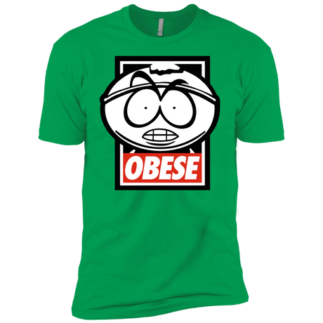 T-Shirts Kelly Green / YXS Obese Boys Premium T-Shirt