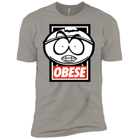 T-Shirts Light Grey / YXS Obese Boys Premium T-Shirt