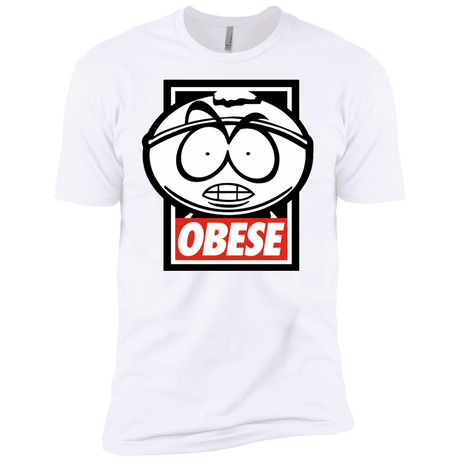 T-Shirts White / YXS Obese Boys Premium T-Shirt