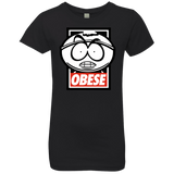 T-Shirts Black / YXS Obese Girls Premium T-Shirt