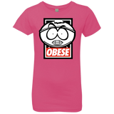T-Shirts Hot Pink / YXS Obese Girls Premium T-Shirt