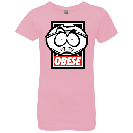 T-Shirts Light Pink / YXS Obese Girls Premium T-Shirt
