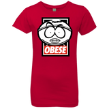 T-Shirts Red / YXS Obese Girls Premium T-Shirt