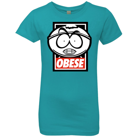 T-Shirts Tahiti Blue / YXS Obese Girls Premium T-Shirt