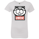 T-Shirts White / YXS Obese Girls Premium T-Shirt