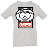 T-Shirts Heather Grey / 6 Months Obese Infant Premium T-Shirt