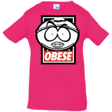 T-Shirts Hot Pink / 6 Months Obese Infant Premium T-Shirt