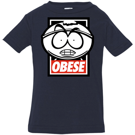 T-Shirts Navy / 6 Months Obese Infant Premium T-Shirt