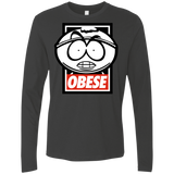T-Shirts Heavy Metal / S Obese Men's Premium Long Sleeve