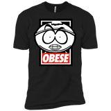 T-Shirts Black / X-Small Obese Men's Premium T-Shirt