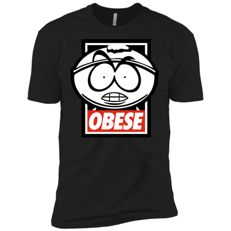 T-Shirts Black / X-Small Obese Men's Premium T-Shirt