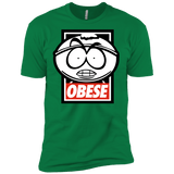 T-Shirts Kelly Green / X-Small Obese Men's Premium T-Shirt