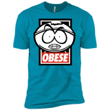 T-Shirts Turquoise / X-Small Obese Men's Premium T-Shirt