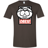 T-Shirts Dark Chocolate / S Obese Men's Semi-Fitted Softstyle
